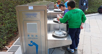 公共場所案例：重慶園博會直飲水